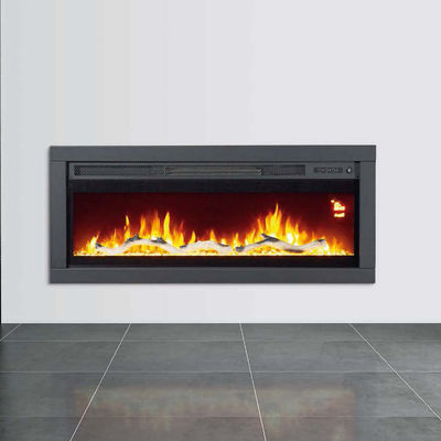 Experience The Real Flame: Wall Mounted & Recessed Fireplace